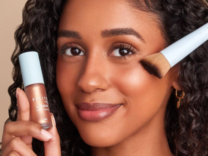 Basics by B Liquid Glow Drops – Radiant Highlighting Drops with Wand Applicator, Marbella • Tulum • Miami Shades for Effortless Glow