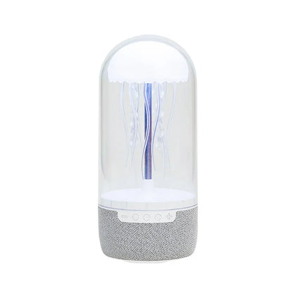 K19 Creative Portable Colorful Jellyfish Lamp Bluetooth Speaker Hifi Stereo 3D Surround Subwoofer Home Theater Sound System